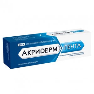 Акридерм Гента крем 15г