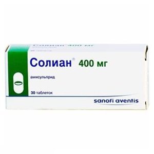 Солиан таб. п/о 400мг №30