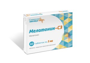 Мелатонин-СЗ таб. п/о 3мг №60