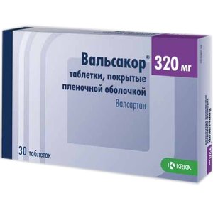 Вальсакор таб. п/о 320мг №30