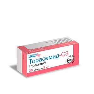 Торасемид СЗ таб. 5мг №30