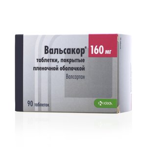 Вальсакор таб. п/о 160мг №90