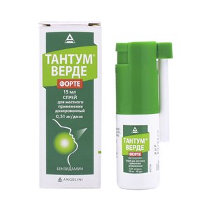 Тантум Верде Форте спрей д/горла 15мл