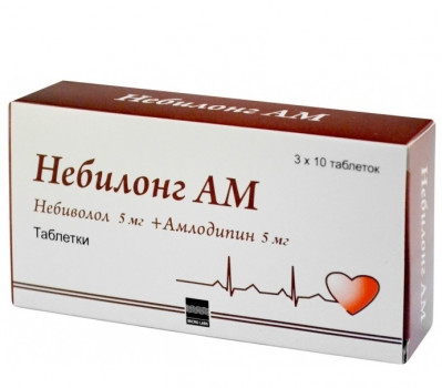 Небилонг АМ таб. 5мг+5мг N30