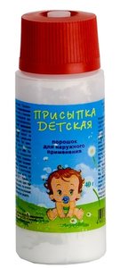 Присыпка детская, порош. д/наружн.прим.банка ПЭ,40 г