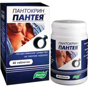Пантокрин Пантея таб. 200мг №40