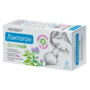 Лактогон Леовит фиточай ф/п 1,5г №25