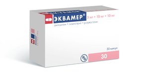 Эквамер 5мг+10мг+10мг капс. №30