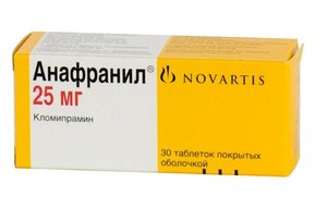 Анафранил таб. п/о 25мг №30