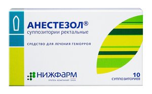Анестезол супп. рект. №10