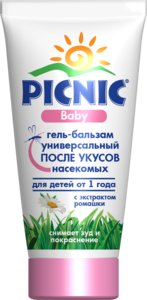 Пикник Беби гель-бальзам после укусов 30мл