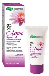 Лора крем для лица антивозрастной спф50+ 30г