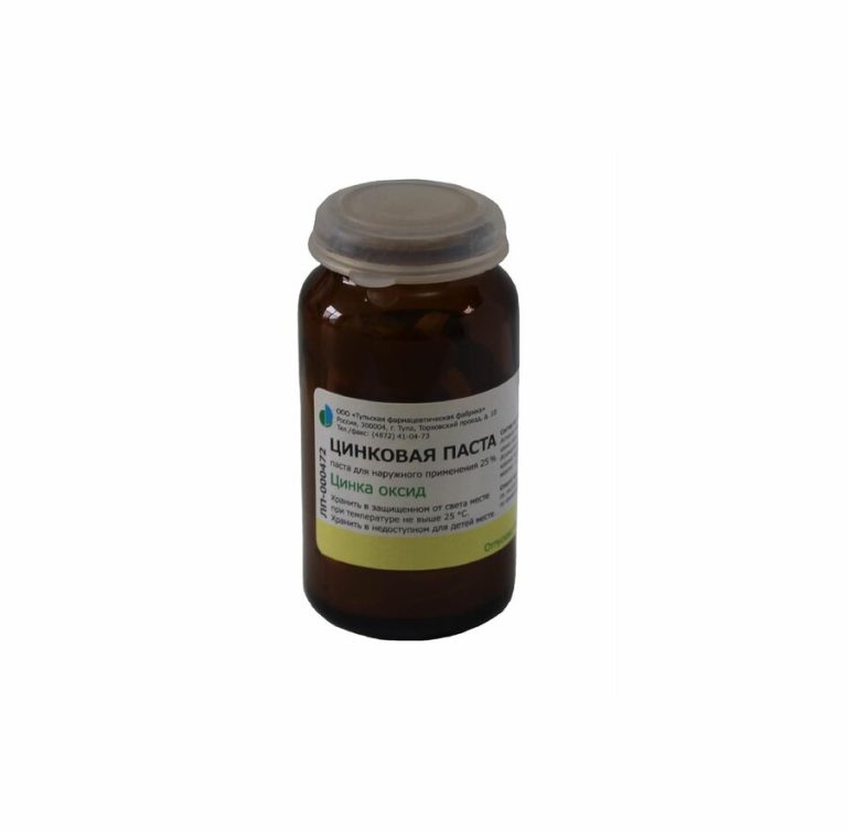 Цинковая паста 25% 25г