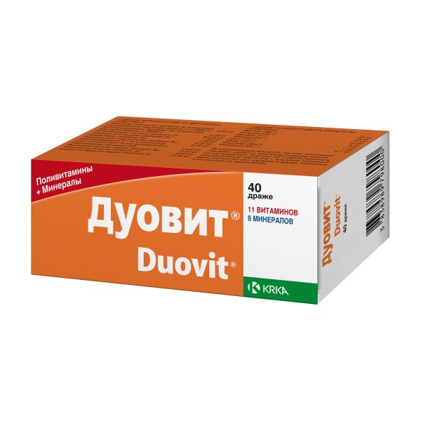 Дуовит таб. п/п/о №40