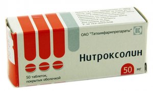 Нитроксолин таб. п/о 50мг №50 Татхимфармпрепараты
