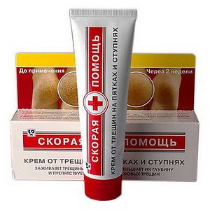 Скорая Помощь крем д/пяток от трещин 100мл