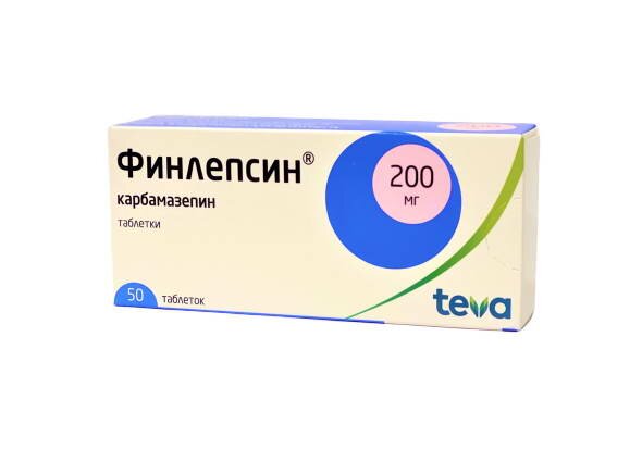 Финлепсин таб. 200мг №50