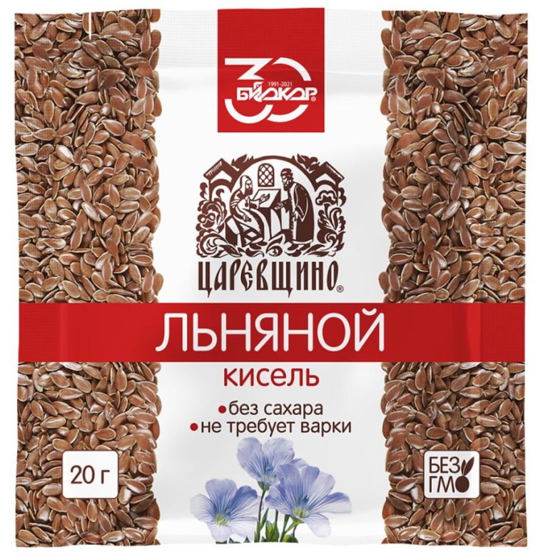 Кисель льняной Царевщино 20г №1
