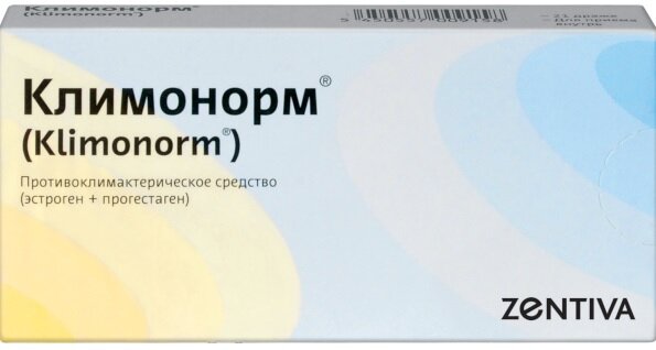 Климонорм набор таб. п/п/о 2мг, 0,15мг+2мг №21