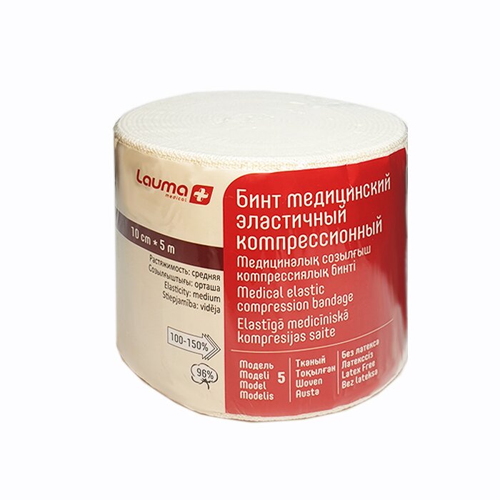 Лаума бинт мед. эластичный СР (5,0мx10см)