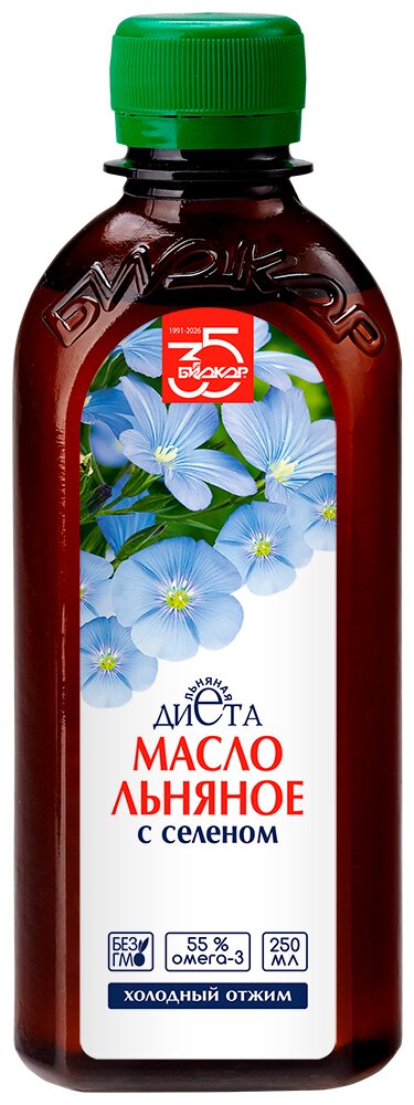 Льняное масло с селеном 250мл