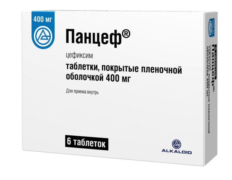 Панцеф таб. п.о 400мг №6