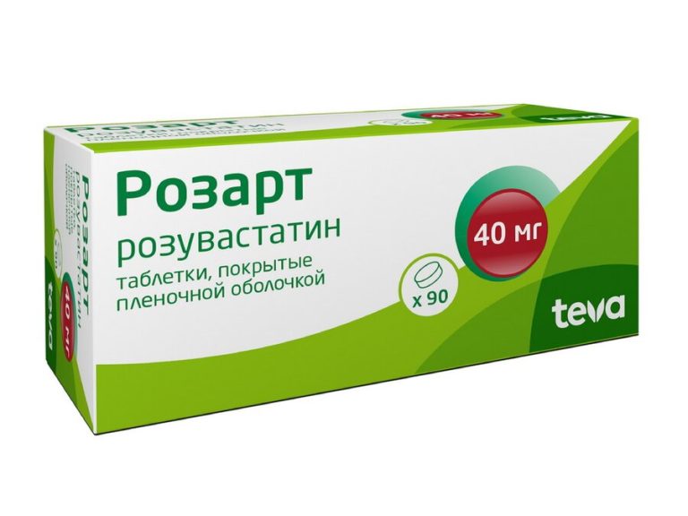 Розарт таб. п/о 40мг №90