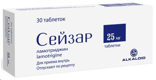 Сейзар таб. 25мг №30