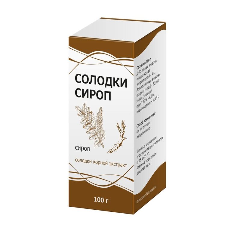 Солодка сироп 100г