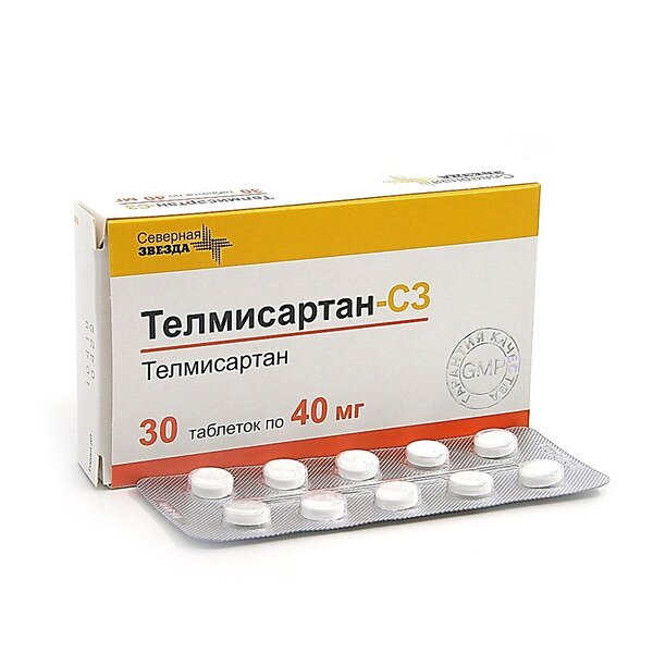 Телмисартан СЗ таб. 40мг №30