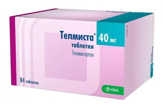 Телмиста таб. 40мг №84