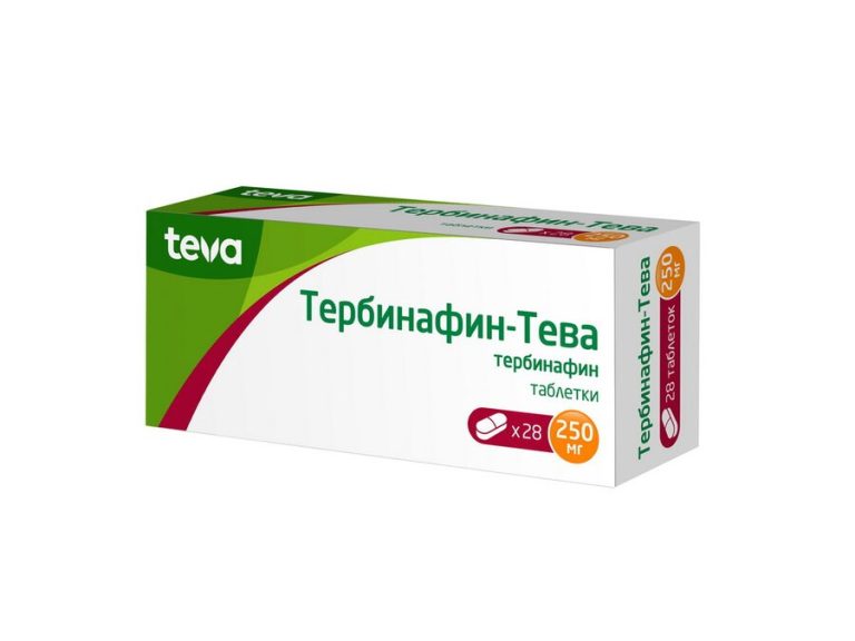 Тербинафин-Тева таб. 250мг №28